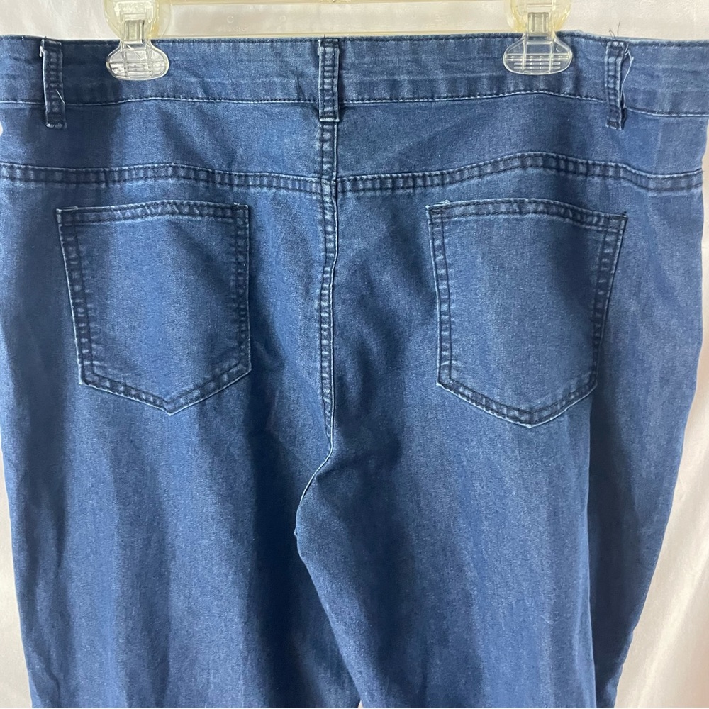 Flare Gromet Lace up Jeans - Picture 3 of 10